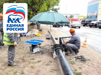 ГУП КК «Кубаньводкомплекс» обновляет водопроводные сети в городе Ейске