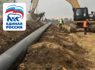 ГУП КК «Кубаньводкомплекс» завершил замену участка магистрального водовода МТ-4 на Таманском полу-ве